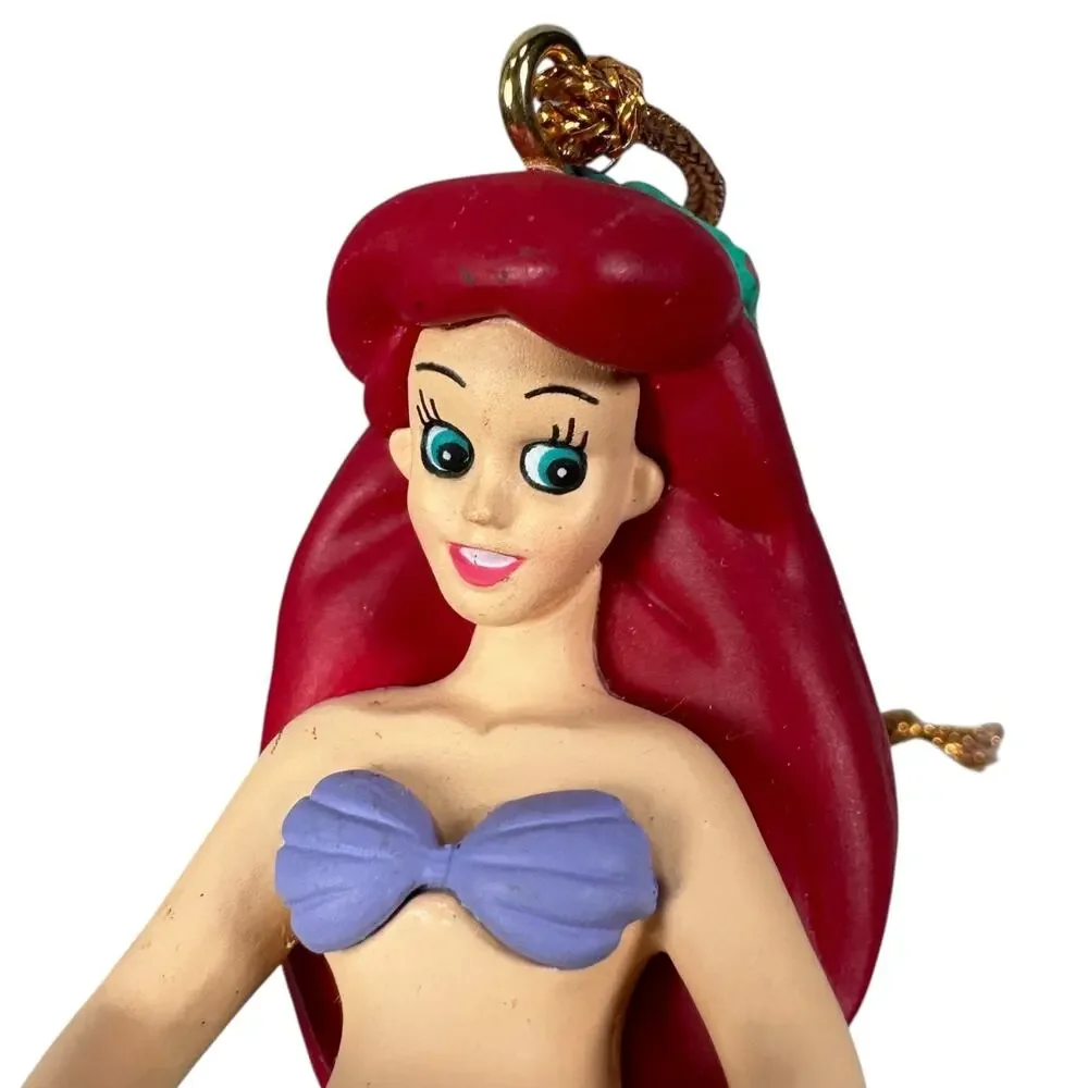 Vintage Disney The Little Mermaid Ariel Christmas Ornament Hanging Holiday Decor